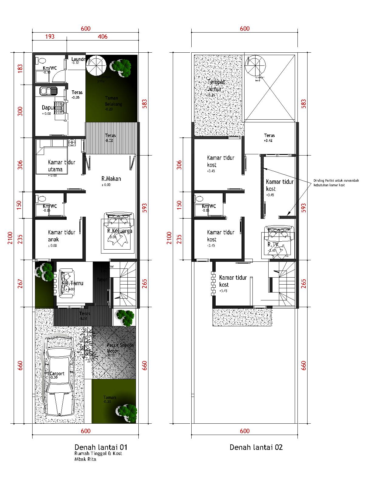 67 Desain Rumah Minimalis Ukuran 4x12 Desain Rumah Minimalis Terbaru